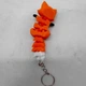 Брелок 3D печать Flexi Fox оранжевый магнитная лисичка для ключей и рюкзака антистресс-игрушка - изображение 3