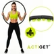 Обруч для талії Actiget (хулахуп) масажний, складний 88 см 1.2 кг ACT0135 Black - зображення 5