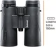 Бинокль Bushnell 10x42 водонепроницаемый IPX7 для охоты и путешествий - изображение 2