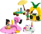 Конструктор LEGO Friends Вечеринка единорога и фламинго у бассейна (42658) - изображение 3