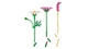 Конструктор LEGO Botanicals Цветы космеи (11514) - изображение 6
