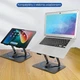 Підставка AWEI X46 для ноутбука до 16" Black (6954284004305) - зображення 3