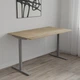 Стол письменный Space Ferrum-decor 750x1000x700 Серый металл ДСП Дуб Евок Прибрежный 16 мм (SPACE046) - изображение 1