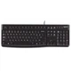 Клавиатура Logitech K120, UA, USB, OEM, черная - изображение 1