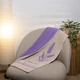 Набор махровых полотенец двусторонних Лаванда 2шт GM Textile 50х90см, 70х140см 400г/м2 (Лавандовый Бежевый) - изображение 10