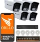 Zestaw do monitoringu ORLLO POESET 4, 5 kamer 5 Mpx (POESET-4-5) - obraz 1