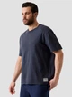 Футболка хлопковая мужская Guess CN SS ACID WASH OVERSIZE TEE M6GI18-K3050-G7V2 L SMART BLUE (7625826110042) - изображение 1