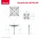 Сушилка для белья Vileda Sun Lift Plus 60 (168254) - изображение 2