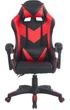 Кресло геймерское игровое Bonro BN-086 красное с подушкой (42401101) - изображение 3