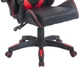 Кресло геймерское игровое Bonro BN-086 красное с подушкой (42401101) - изображение 6