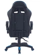 Кресло геймерское игровое Bonro BN-086 синее с подушкой (42401099) - изображение 5