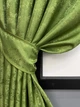 Комплект штор VR-Textil Жаккард Мрамор Al1 № 1907ш 130х170 см 2 шт Оливковый (35-0423) - изображение 4