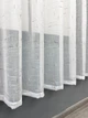 Тюль короткая VR-Textil 1210т Ивонна Лен Белый с бронзовым вкраплением 270х170 см (43-339) - изображение 6