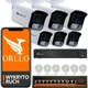 Zestaw do monitoringu ORLLO POESET 4, 6 kamer 5 Mpx (POESET-4-6) - obraz 1
