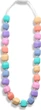 Sensoryczny naszyjnik-gryzak Jellystone Designs pastel 53 cm (9343900002974) - obraz 1