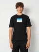 Футболка длинная мужская Jack & Jones 12294986 M Black (5715874084845) - изображение 1