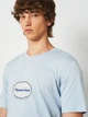 Футболка хлопковая длинная мужская Jack & Jones 12295143 2XL Cashmere Blue (5715873932130) - изображение 4