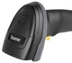 Сканер штрих-кодів Qoltec Laser 1D USB зі стійкою Black (50870) (5901878508702) - зображення 2