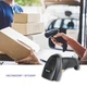 Сканер штрих-кодів Qoltec Laser 1D USB зі стійкою Black (50870) (5901878508702) - зображення 5