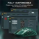 Игровая мышь ATTACK SHARK R5 Ultra Green (PAW3950MAX, 8000 Гц, 39 г, 2.4G/Bluetooth/USB-C) - изображение 7