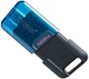 USB Flash Kingston DT80M/128GB 128Gb USB 3.2 /Type-C Black/Blue - изображение 3