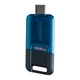 USB Flash Kingston DT80M/128GB 128Gb USB 3.2 /Type-C Black/Blue - изображение 4