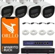 Zestaw Kamer Zewnętrznych PoE ORLLO Z1 4K 8Mpx (4 kamery) + Rejestrator NVR + Switch PoE (Z1-4K 4XSET) - obraz 1