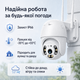 Камера видеонаблюдения уличная IP Wi-Fi поворотная 360° с удаленным доступом записью в облако и защитой IP66 - изображение 2