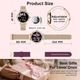 Смарт часы для женщин Smart Watch с звонками умный фитнес трекер для спорта с мониторингом здоровья водонепроницаемый - изображение 7