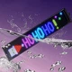 Гибкая светодиодная панель RGB с анимацией 120×595 мм с управлением через Wi-Fi и пультом для оформления интерьера с влагозащитой IP65 и USB питанием 5V - изображение 7