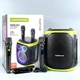 Портативная колонка HOPESTAR Party 130 с 2-мя микрофонами Черный 47942 - изображение 3