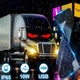 Гибкая LED панель гибкий экран для авто с WiFi и управлением через приложение RGB 1330x192 мм в комплекте пульт и крепление - изображение 4
