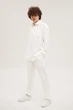 Мужской льняной комплект White 5XL - изображение 2