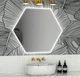 Зеркало Manhattan с LED- подсветкой (40 х 40) - изображение 1