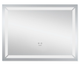 Дзеркало Lidz Kubis (KU2) 1000х800 з LED-підсвічуванням Touch, з антизапотіванням, з димером, рег. яскравості LD78LF6141008048450 - зображення 3