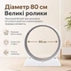 Беговое колесо (тренажёр) для кошек, бесшумная кошачья дорожка 79×84×34 см OFC Gen5 Gray - изображение 5