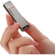 Портативный SSD-накопитель Thinkplus Lenovo, 256 ГБ, скорость передачи данных 1000 МБ/с, USB 3.2, большой объем, подходит для использования с телефонами, компьютерами и офисными приложениями, TU100Pro, серый. - изображение 1