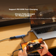 Карта захвата видео SAMZHE HDMI Type-C 4K HD с зарядкой PD100W MS2130, совместимая с Switch/PS5, ноутбуками, смартфонами, камерами для прямых трансляций в TikTok CJQ10 - изображение 6