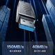 Флеш-накопитель HP 64 ГБ USB 3.2 с одной вращающейся головкой, скорость вращения 150 МБ/с, подходит для бизнеса, офиса, кабинета, компьютера, имеет большую емкость, совместим с несколькими системами, серый цвет. - изображение 4