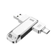 Флеш-накопитель DM Daimai 512 ГБ Type-C USB3.2 с двойным интерфейсом для iPhone, Huawei, Xiaomi и компьютеров, высокоемкий USB-накопитель для видеорегистратора PD168 - изображение 4