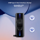 Оригінальний флеш-накопичувач JD Dual-Head USB 3.2 USB-A/C високошвидкісний, 256 ГБ, швидкість читання до 150 МБ/с, компактний портативний металевий USB-накопичувач для телефонів та планшетів IPhone15 - зображення 4