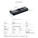 Оригінальний флеш-накопичувач JD Dual-Head USB 3.2 USB-A/C високошвидкісний, 256 ГБ, швидкість читання до 150 МБ/с, компактний портативний металевий USB-накопичувач для телефонів та планшетів IPhone15 - зображення 9