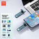 USB-флеш-накопитель Aigo 512 ГБ, USB 3.2/Type-C, флеш-накопитель для телефона, скорость чтения 1000 МБ/с, двойной интерфейс для использования с компьютером и телефоном, портативный USB-накопитель большой емкости, высокоскоростной флеш-накопитель U397. - изображение 5