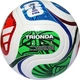 Тренировочный футбольный мяч Adidas WC TRN TRIONDA Triple Wave 2026 FIFA World Cup, номер 5, модель JD8032 - изображение 2