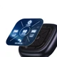 Умная колонка Aiguozhe T36, Bluetooth-колонка с голосовым управлением, беспроводной портативный сабвуфер для улицы, автомобильная колонка, мини-колонка для ноутбука и настольного компьютера, версия с голосовым управлением, черная. - изображение 3