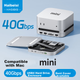 Док-станція Hagibis Macmini M4 для жорсткого диска, корпус USB4, розширення 40 Гбіт/с, міні-хост Thunderbolt 4/5, інтерфейс, настільна підставка, аксесуар - зображення 4