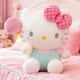 Плюшева іграшка Hello Kitty Sanrio, м'яка подушка, подарунок на день народження та новий рік для дівчаток, 38 см, кошеня та кішка - изображение 4