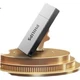 Флеш-накопитель PHILIPS 64 ГБ USB 3.2 в металлическом корпусе, высокоскоростной, 150 МБ/с, для расширения памяти компьютера, офиса, кабинета, модель 11UA-M, серый. - изображение 2