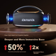 Портативная портативная колонка Aiwa AH-22 [Xiaodu AI Voice] для караоке, вечеринок и вечеринок, с поддержкой Bluetooth, RGB-подсветкой, а также двумя микрофонами. Идеальный подарок на Новый год. - зображення 4