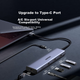 UGREEN USB 3.2 до 2.5G Ethernet порт 10G розширення Dock Hub спліттер ноутбук мережевий кабель адаптер RJ45 конвертер розширення Dock для ноутбуків та настільних комп'ютерів HUB - изображение 5